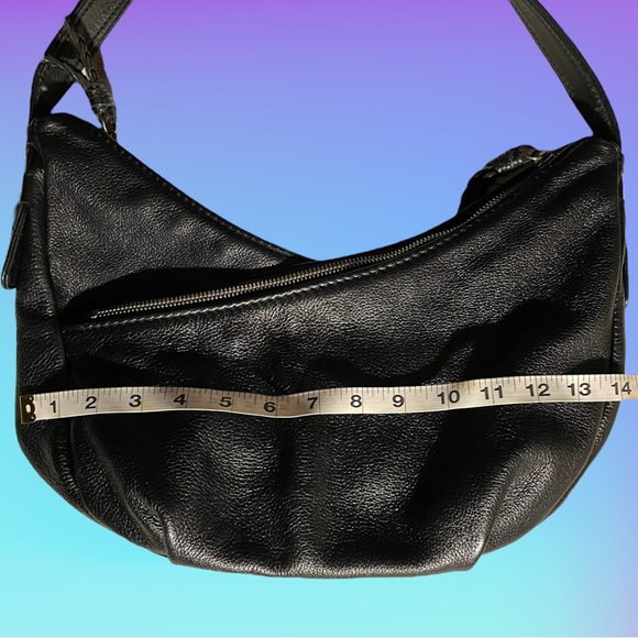 THE SAK | Black Pebbled Leather Hobo Shoulder Bag - Picture 7 of 8